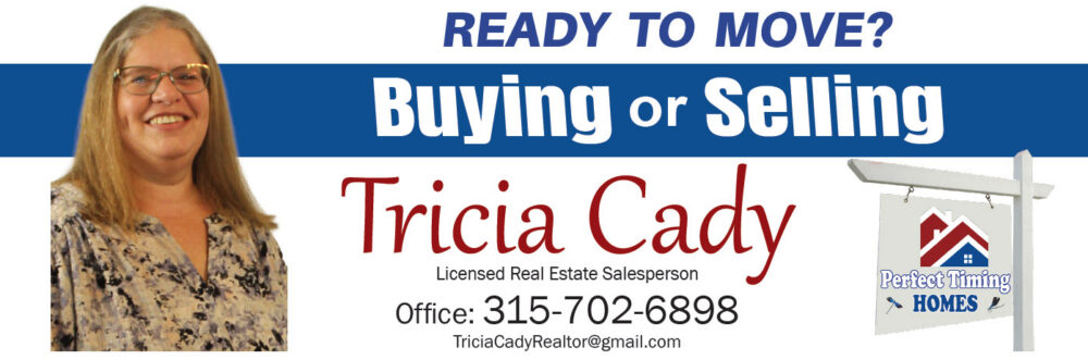 Tricia Cady, Licensed Real Estate Agent